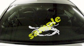 Crab Fish Decal FSH111