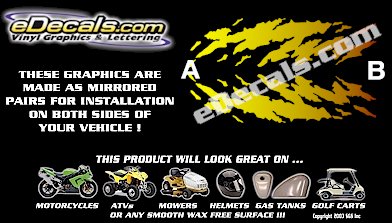 Color Fade Accent Decal COL120
