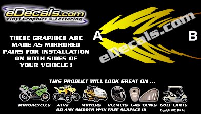 Color Fade Accent Decal COL121