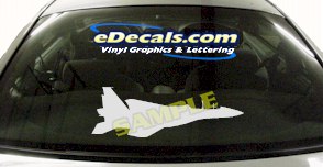 Military Aircraft Airplane Decal MIL100