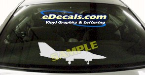 F111 Aardvark Military Aircraft Airplane Decal MIL102