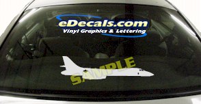 Military Aircraft Airplane Decal MIL106
