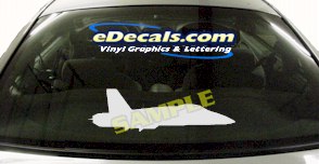 Military Aircraft Airplane Decal MIL109