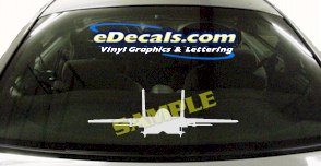 F16 Eagle Military Aircraft Airplane Decal MIL110