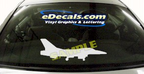 F16 Falcon Military Aircraft Airplane Decal MIL113