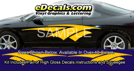 Slingshot Full Body Accent Graphic Decal Kit BSA105