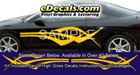 Full Body Accent Graphic Decal Kit BSA109