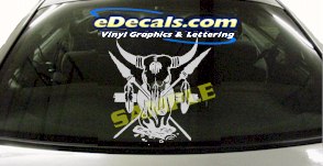 Native American Indian Cartoon Decal CRT811