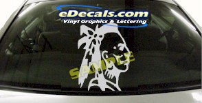 Native American Indian Cartoon Decal CRT812