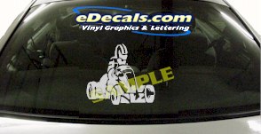 Carting Kart Transportation Cartoon Decal CRT829