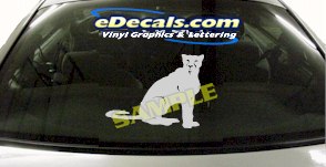 Cat Animal Cartoon Decal CRT862