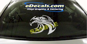 Eagle Animal Cartoon Decal CRT865