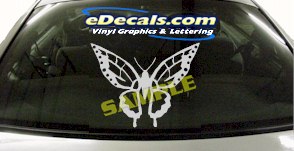 Butterfly Animal Cartoon Decal CRT888
