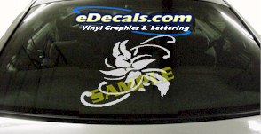 Flower Cartoon Decal CRT958