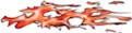 Real Fire Flame Decal Sticker Graphics
