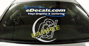 Troll Journey Fantasy Cartoon Decal FTS111