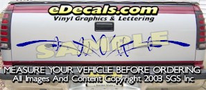 Tribal Tailgate Accent Graphic Decal HDA506
