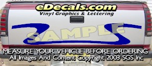 Tribal Tailgate Accent Graphic Decal HDA553