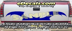 Tribal Tailgate Accent Graphic Decal HDA554
