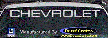 Chevrolet Decal DC05014