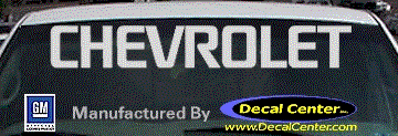 Chevrolet Decal DC05034