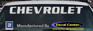 Chevrolet Decal DC05081