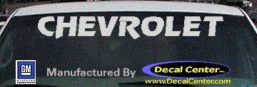Chevrolet Decal DC05084