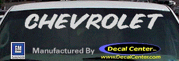 Chevrolet Decal DC05085