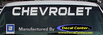 Chevrolet Decal DC05086