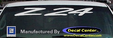 Z24 Decal DC05328