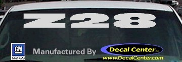 Z28 Decal DC05350