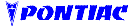Pontiac Decal w/Arrowhead DC07128