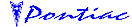 Pontiac Decal w/Arrowhead DC07135