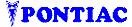 Pontiac Decal w/Arrowhead DC07137
