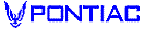 Pontiac Decal w/Symbol DC07142