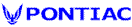 Pontiac Decal w/Symbol DC07147