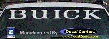 Buick Decal DC08001