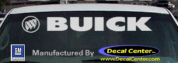Buick Decal DC08008