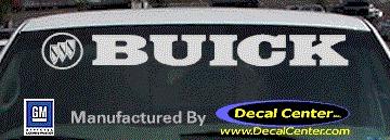 Buick Decal DC08014