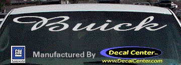 Buick Decal DC08027