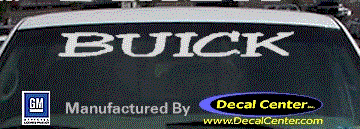 Buick Decal DC08038