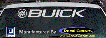 Buick Decal w/Symbol DC08046