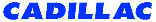 Cadillac Decal DC08512