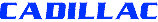 Cadillac Decal DC08513