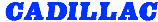Cadillac Decal DC08515