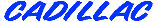 Cadillac Decal DC08516