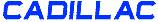 Cadillac Decal DC08518