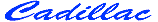 Cadillac Decal DC08522