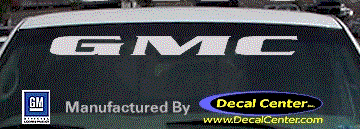 GMC Decal DC09019