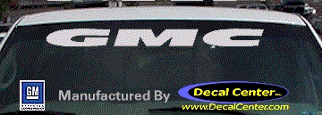 GMC Decal DC09020